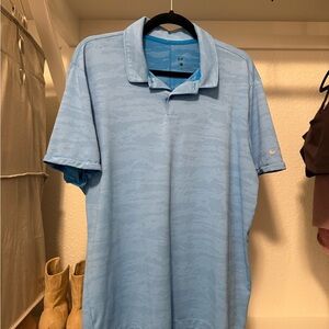 Nike Dri-Fit Light Blue Men's Polo Shirt